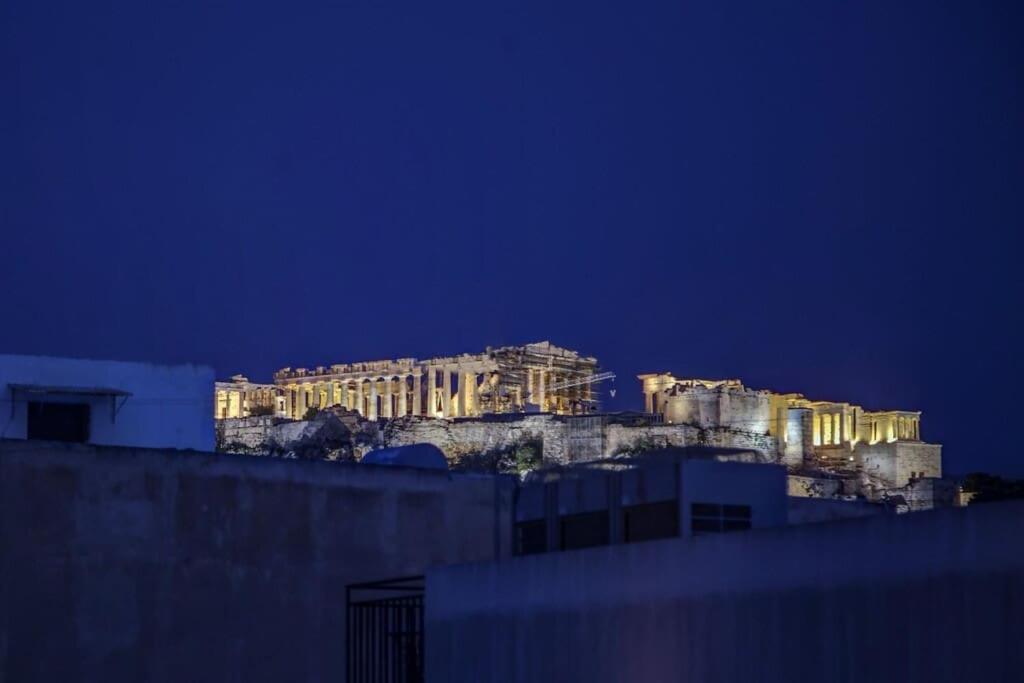 Luxury Acropolis View Duplex Penthouse In Thiseio 155M2 Athens Ngoại thất bức ảnh